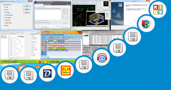 Software collection for Kids Drawing Smart Draw 2011