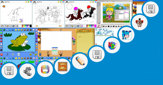 Software collection for Children Park Drawing With Children