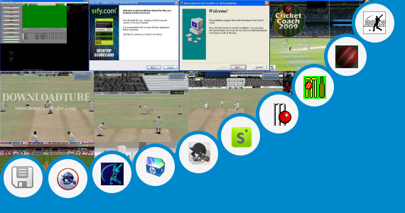 Software collection for Offline Cricket Game