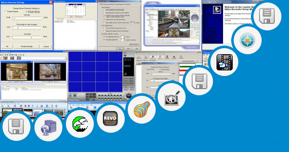 Software collection for Pss Pro Surveillance System Dvr