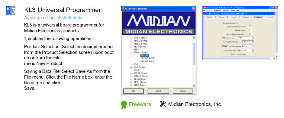 KL3 Universal Programmer