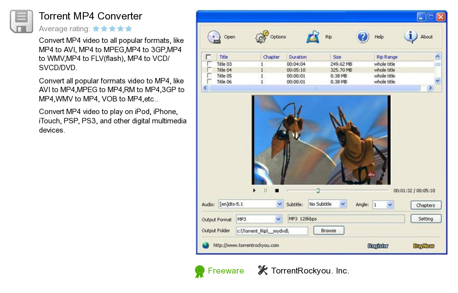 Torrent MP4 Converter
