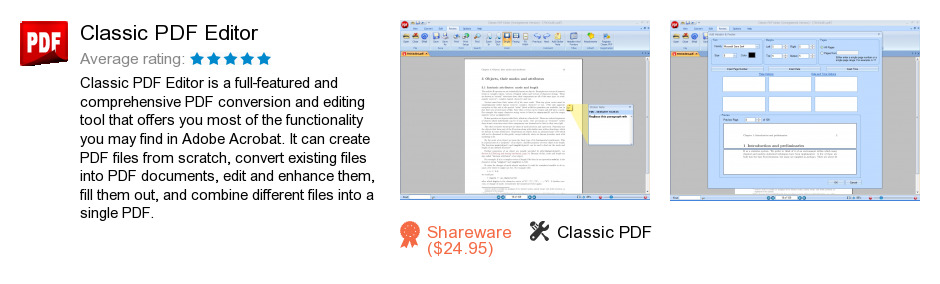 Classic PDF Editor