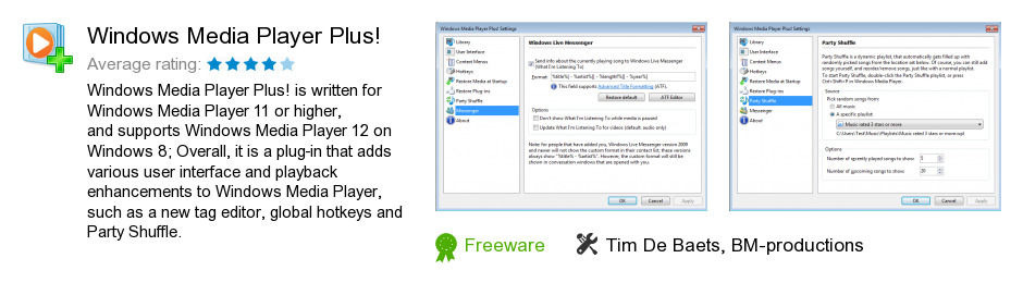 Windows Media Player Plus!