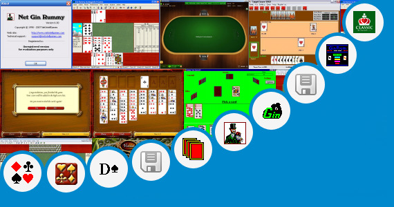 Software collection for Rummy Card Game Wap Sites