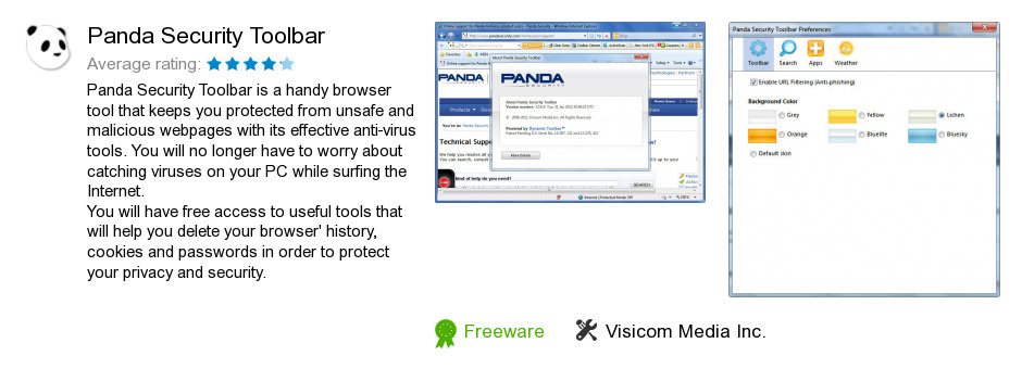 Panda Security Toolbar