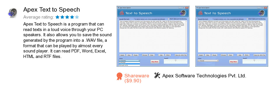 Apex Text to Speech