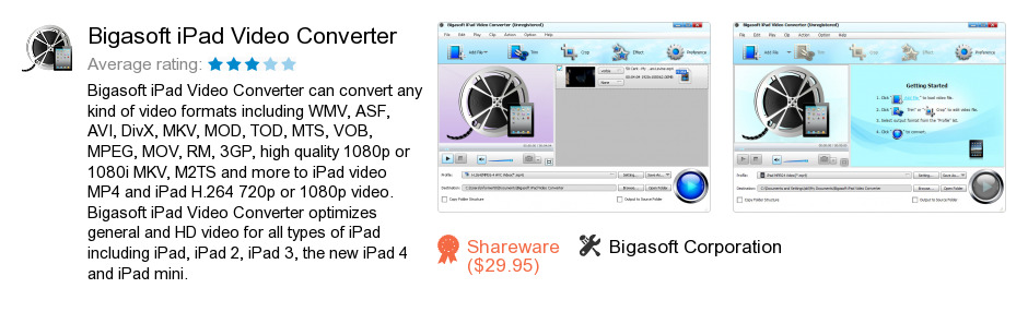 Bigasoft iPad Video Converter