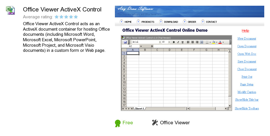 Office Viewer ActiveX Control