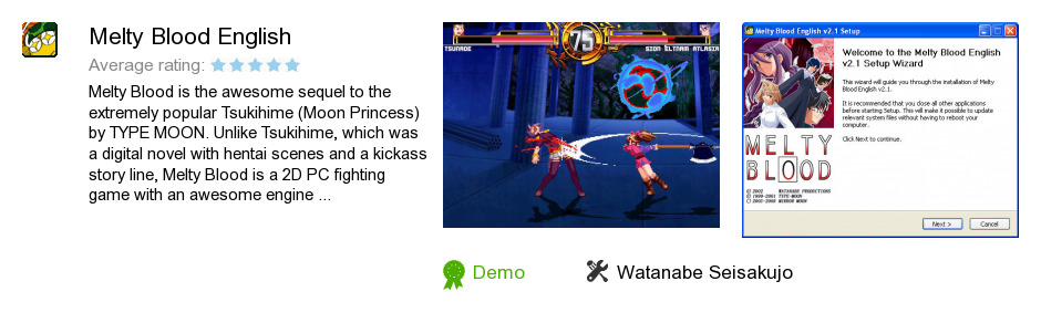 Melty Blood English