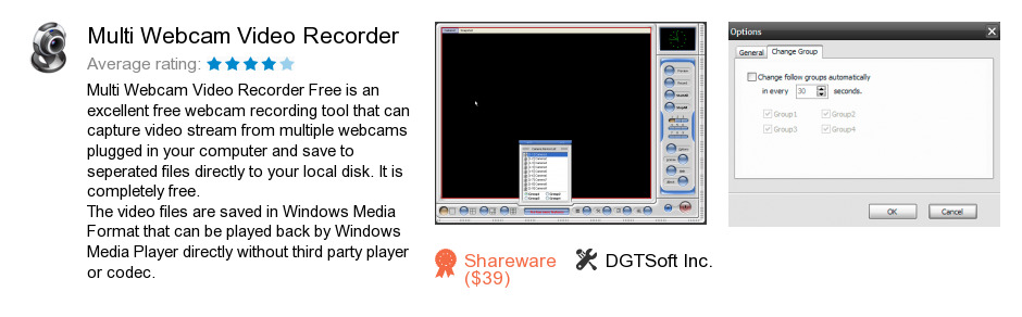 Multi Webcam Video Recorder