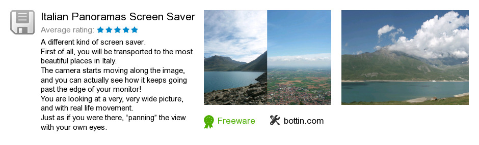Italian Panoramas Screen Saver