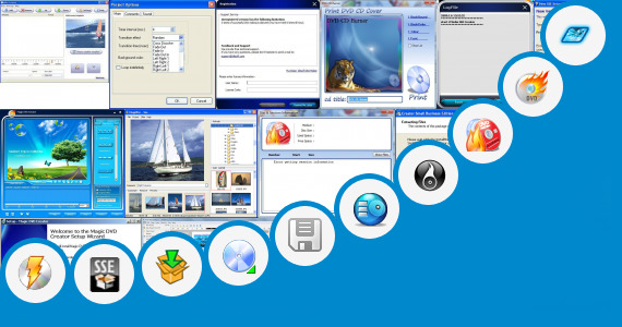 Software collection for Creator Business V10 Dvd Update