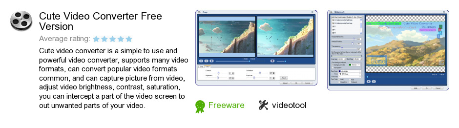 Cute Video Converter Free Version