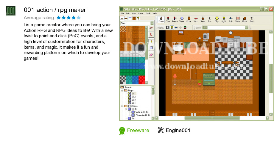 001 action / rpg maker