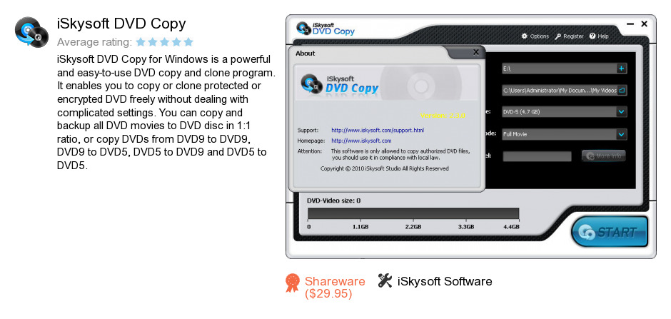 ISkysoft DVD Copy