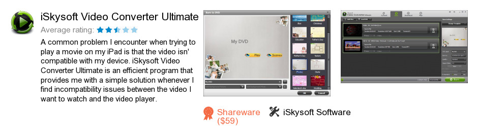 ISkysoft Video Converter Ultimate