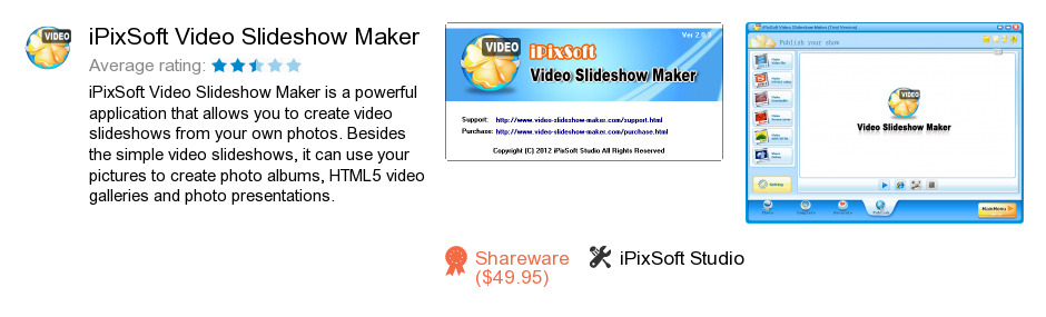 IPixSoft Video Slideshow Maker