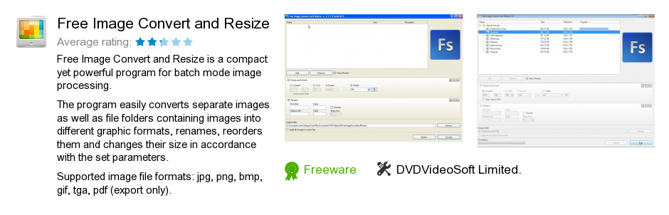 Free Image Convert and Resize