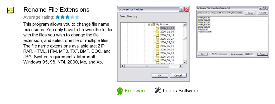 Rename File Extensions
