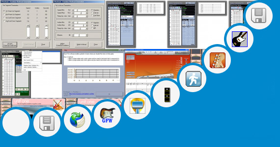 Software collection for Guitar Training Equipment