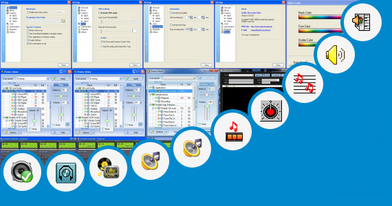 Software collection for Gambar Mixer Audio Sound System