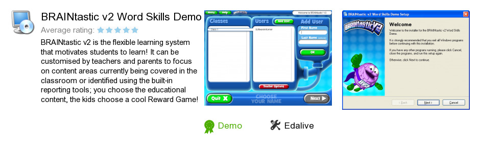 BRAINtastic v2 Word Skills Demo