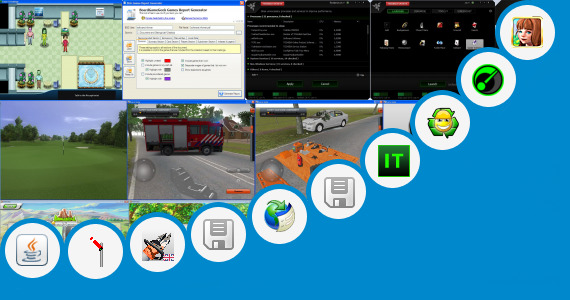 Software collection for Free Game Green Frame