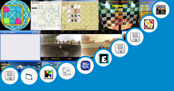 Software collection for Insane 4x4 Game
