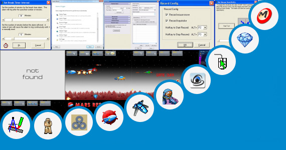 Software collection for Mouse Macro Alien G7 Point Blank