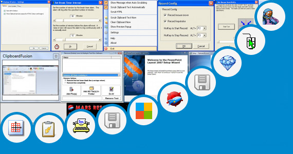 Software collection for Setting Macro Point Blank Alien G7