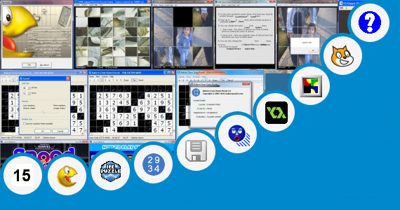 Software collection for Sliding Puzzle Game Source Code C
