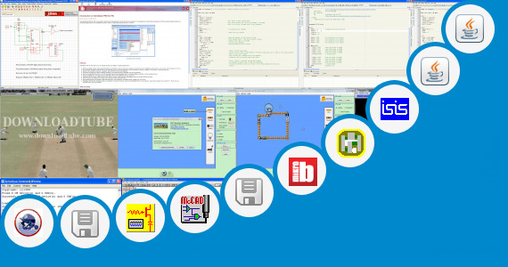 Software collection for Top Spice 8 Circuit Simulator