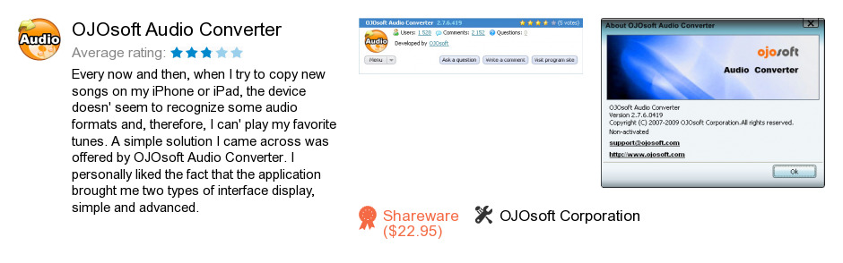 OJOsoft Audio Converter