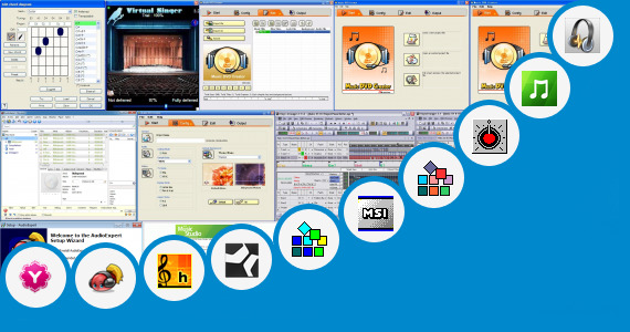 Software collection for V Arranger Music Software
