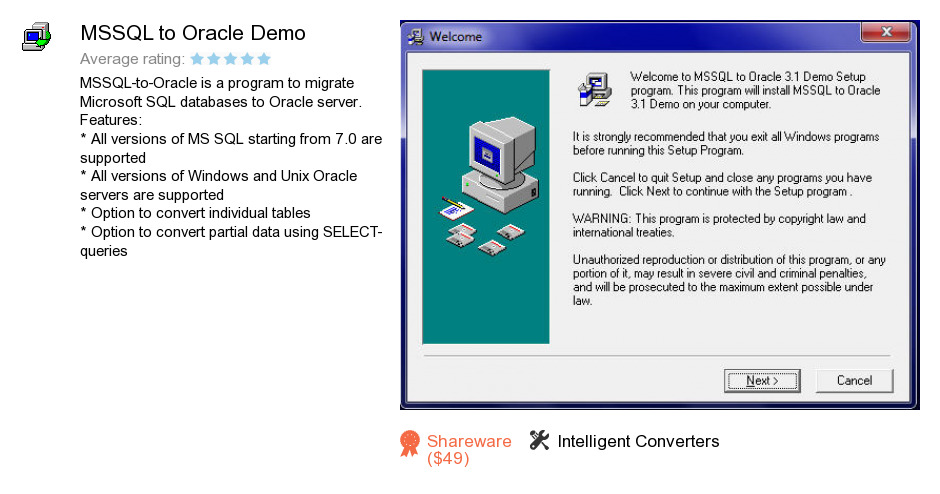MSSQL to Oracle Demo