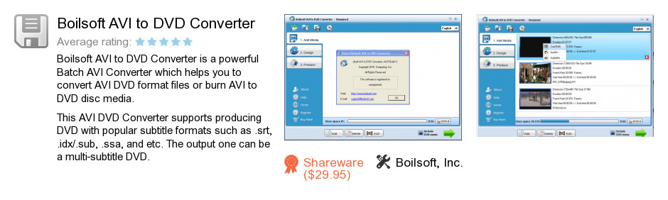 Boilsoft AVI to DVD Converter