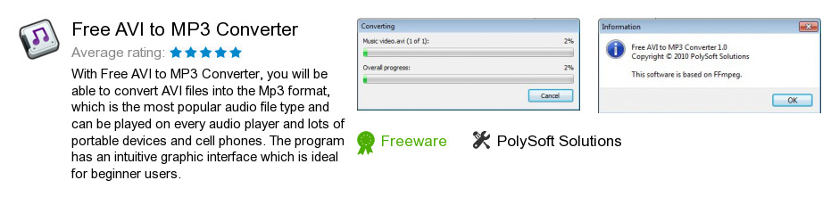 Free AVI to MP3 Converter