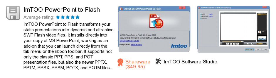 ImTOO PowerPoint to Flash
