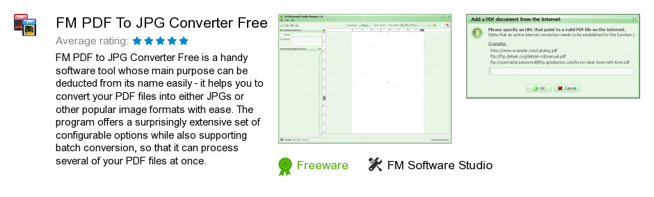 FM PDF To JPG Converter Free