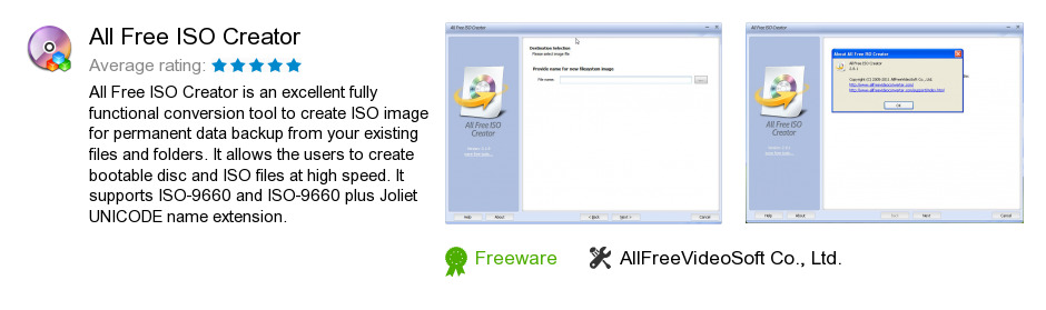 All Free ISO Creator