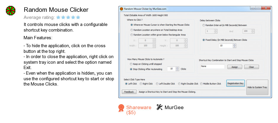 Random Mouse Clicker