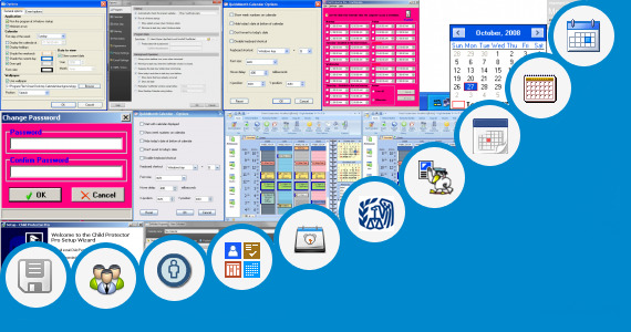 Software collection for Ms Access Weekly Calendar