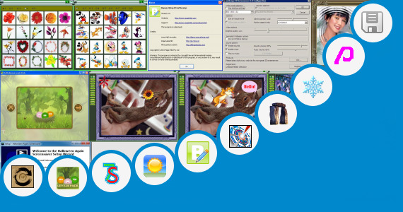 Software collection for Magic Canvas Animated Background