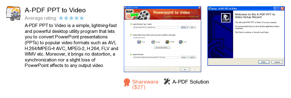 A-PDF PPT to Video