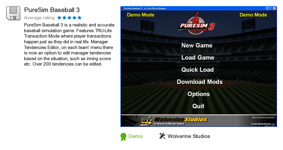 PureSim Baseball 3