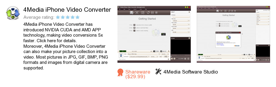 4Media iPhone Video Converter