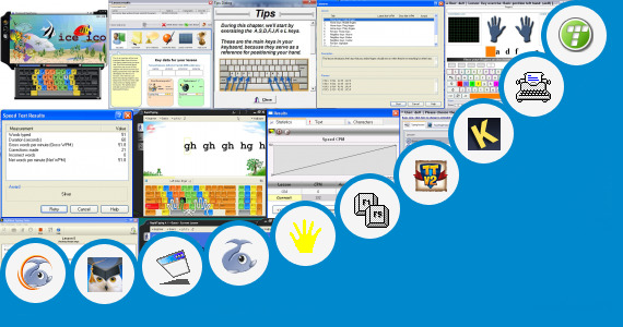 Software collection for Flying Fingers Typing Tutor