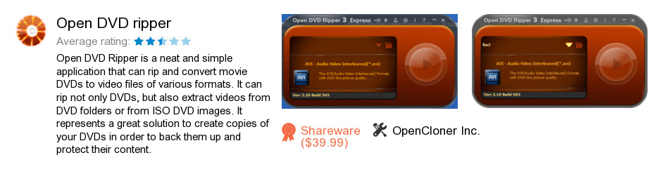 Open DVD ripper