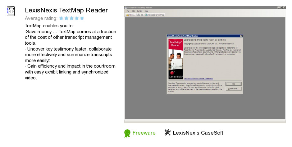 LexisNexis TextMap Reader